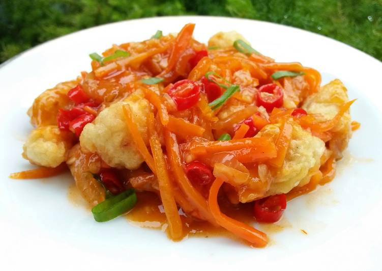  Resep  Ayam  Goreng  Tepung  Saos Asam  Manis  oleh Dilla Wahab 