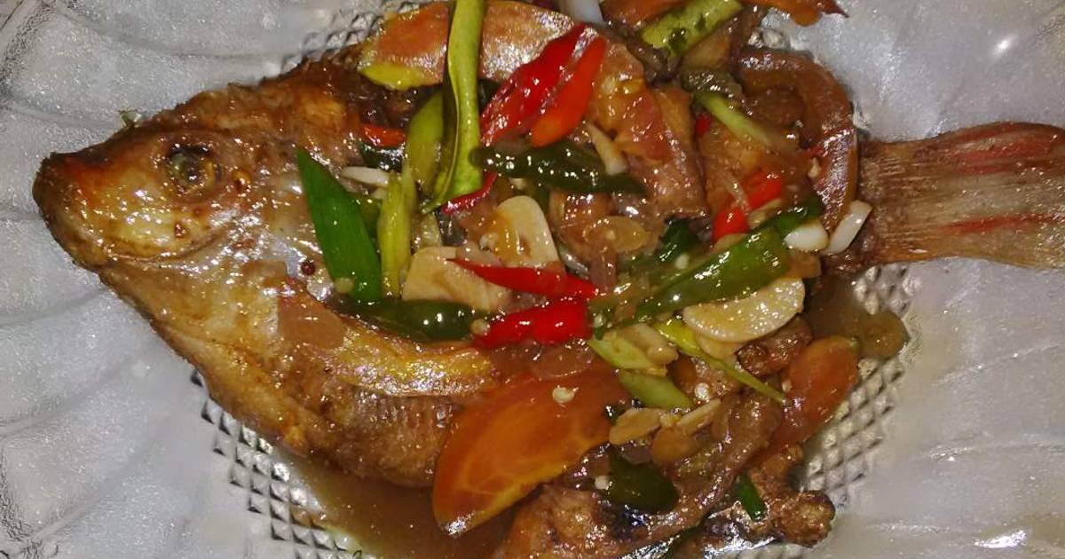 Hasil gambar untuk Oseng nila saus tiram nikmat