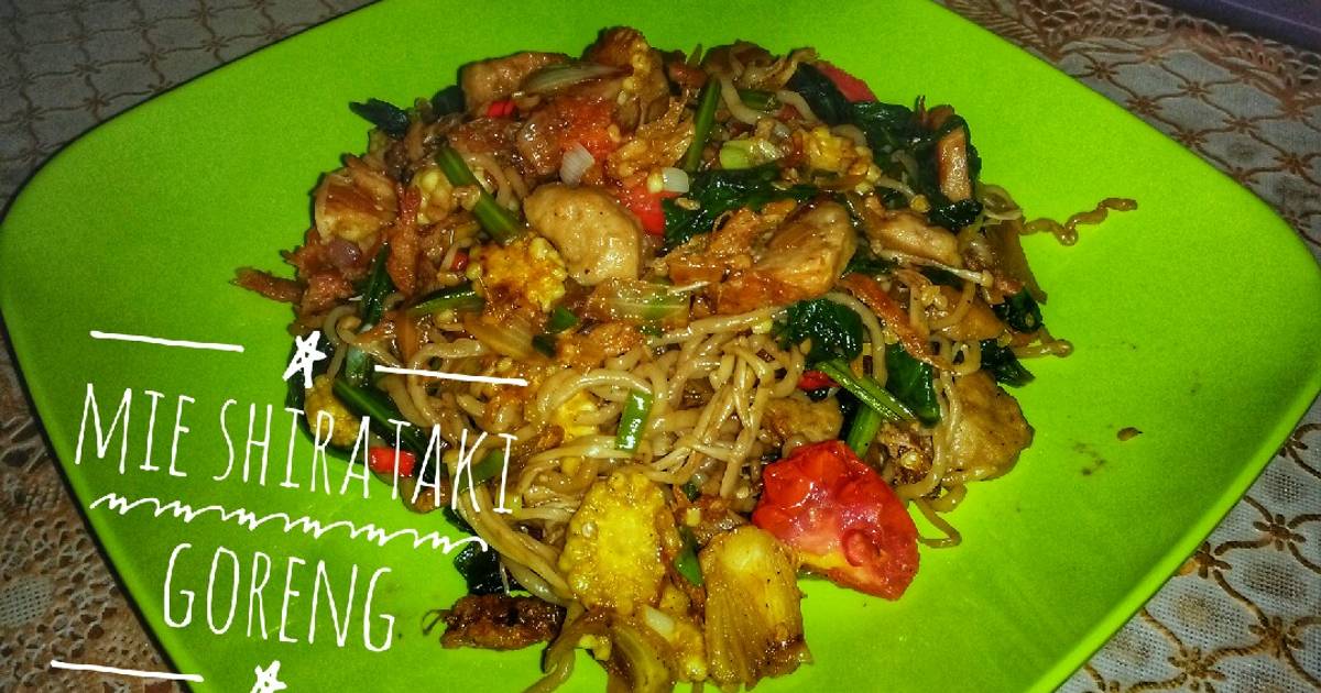 300 resep mie shirataki basah enak dan sederhana - Cookpad