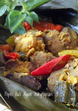 Pepes Hati Ayam ala Indi #pr_bukanpepesankosong