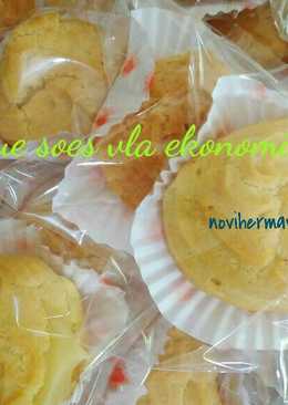 Kue soes isi vla ekonomis