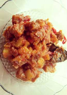 Sambal goreng kentang tempe