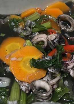 Sayur cumi hitam praktis