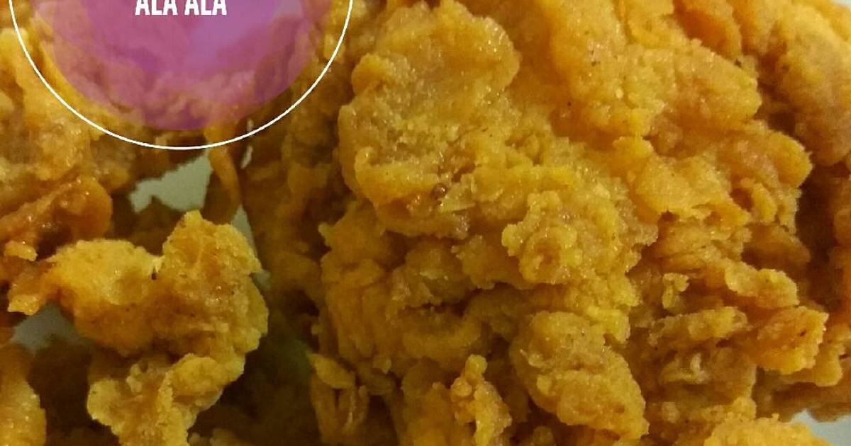  Ayam goreng crispy ala kfc 55 resep Cookpad