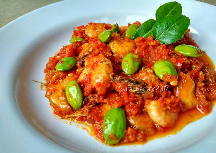 resep makanan Balado Udang Pete