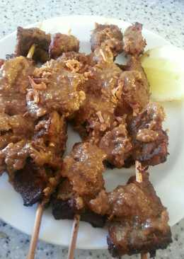 Sate sapi empuk bakar