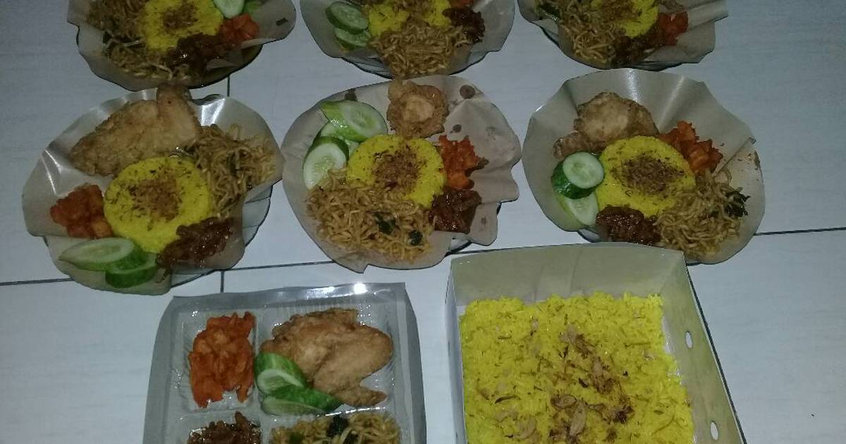 179 resep nasi  kuning  ultah  enak dan sederhana Cookpad