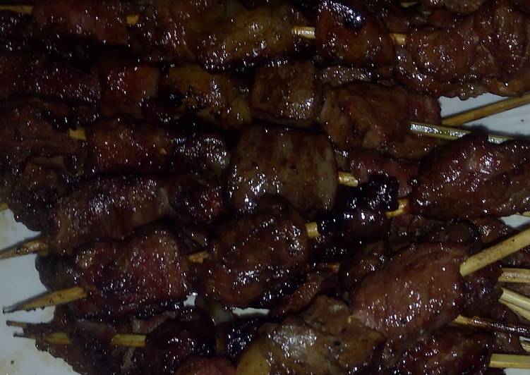 Resep sate kambing manis gurih pedes Dari Nena's Kitchen