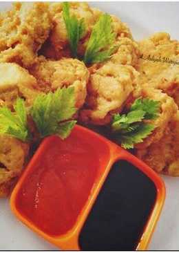 Udang tahu goreng