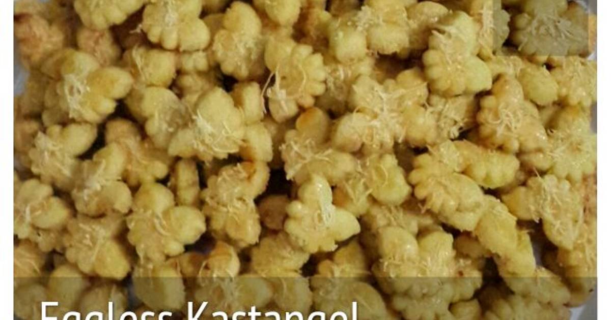 Resep Eggless Kastangel Resep Eggless Kastangel