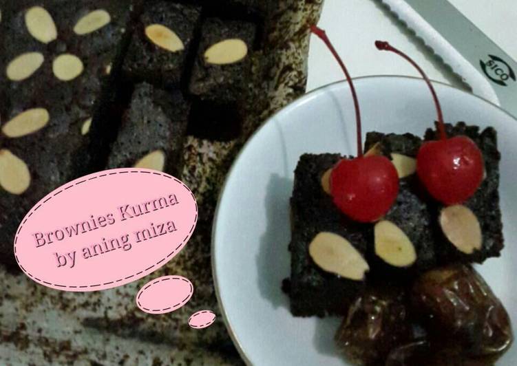 Resep Brownies Kurma Karya Aning Miza