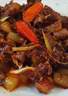 Sambal Kentang Cumi Asin