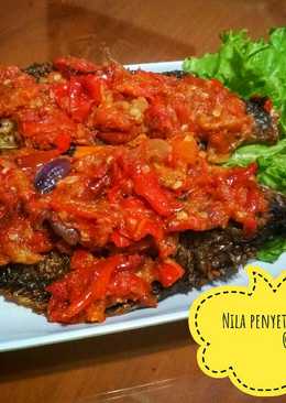 Nila penyet sambal Goreng