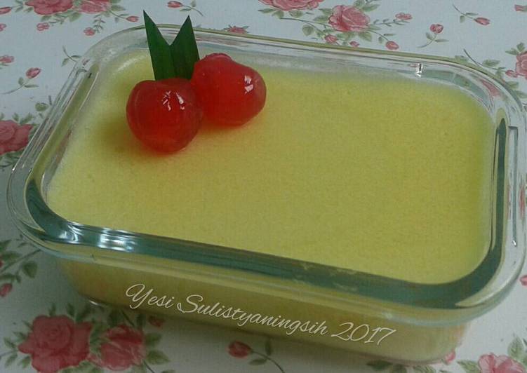 resep makanan Puding Jagung