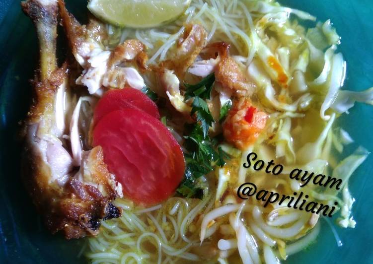 cara membuat Soto ayam