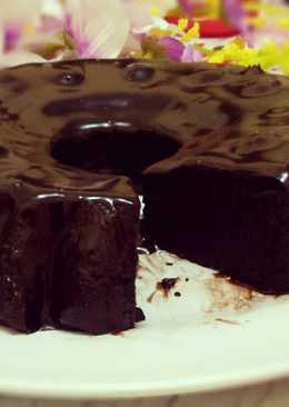 Steamed chocolate cake