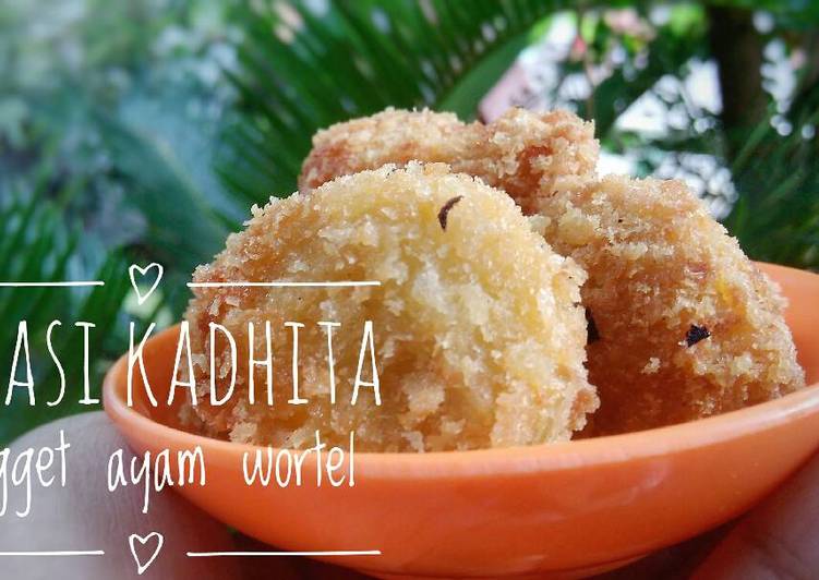 gambar untuk resep Nugget Ayam wortel (MpAsi)