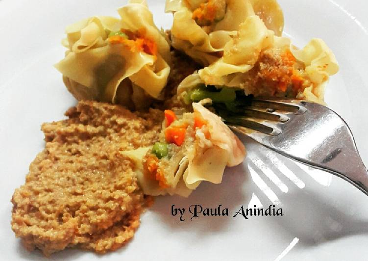 Resep Siomay Sayur dan Tahu dengan sambal kacang homemade Oleh Paula
Anindia Sutrisno