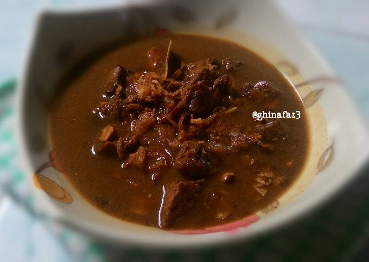 Resep Rabeg daging sapi Oleh Ghina Abdullah