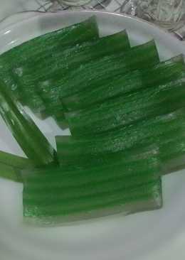 Kue Lapis Pandan "kenyal"