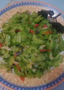 Tumis pare teri jengki