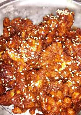 Jamur Goreng Spicy (with Gochujang)