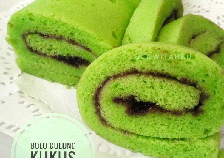 Resep Bolu Gulung kukus (Steam Roll Cake) By Juwita 'zhu'