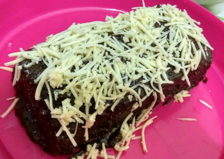 gambar untuk cara membuat Brownies coklat kukus