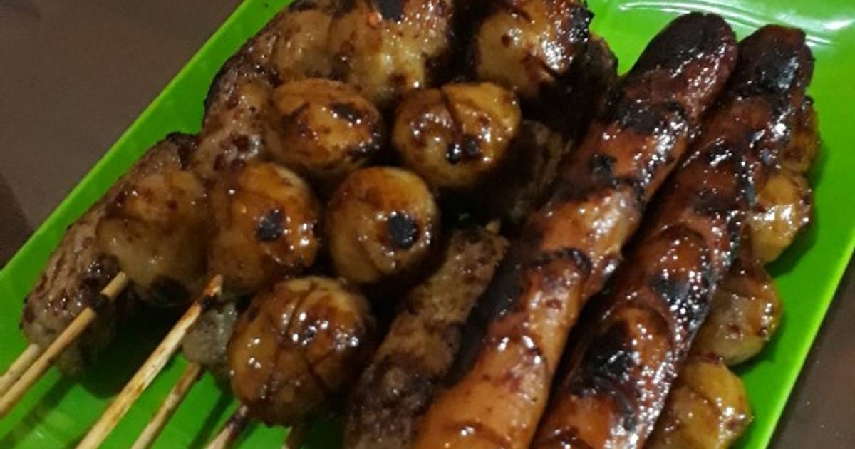 816 resep  bakso  bakar  enak  dan  sederhana Cookpad