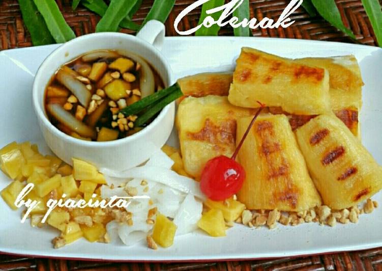 Colenak Kelapa muda dan Nangka recipe main photo