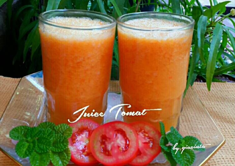 resep makanan Jus Tomat Mangga Jeruk