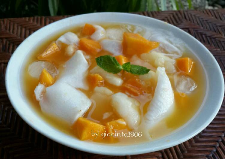 Resep Es  Timun suri kelapa  muda  dan mangga  oleh Giacinta 