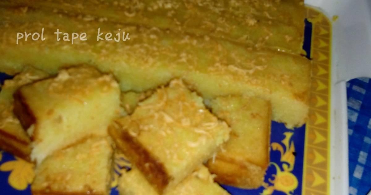 Resep Prol Tape Keju Resep Prol Tape Keju