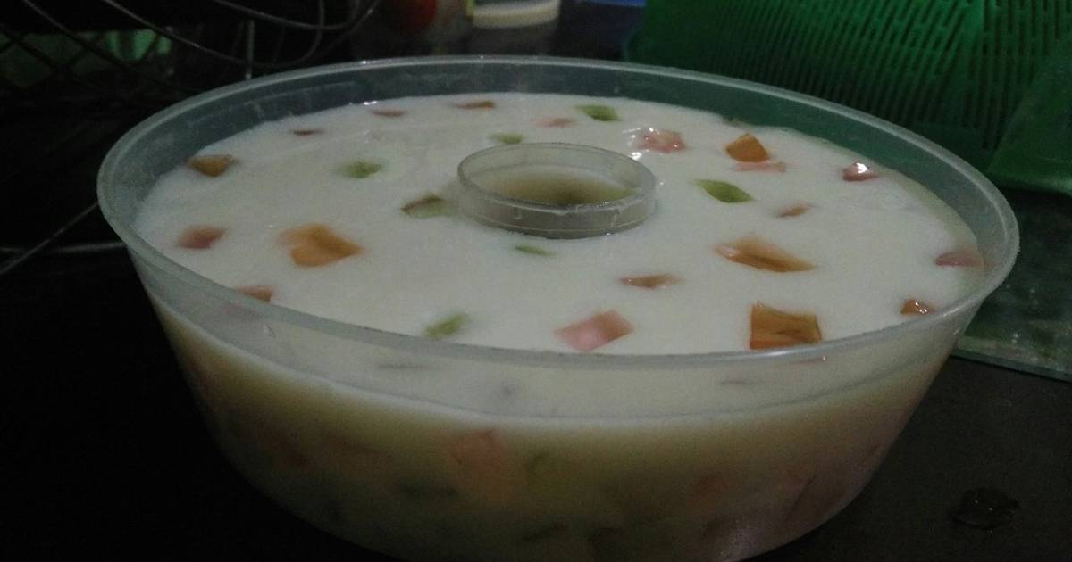 104 resep  puding  mozaik  susu  enak dan sederhana Cookpad