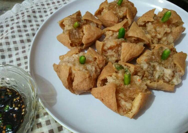 resep lengkap untuk Tahu pletok (tahu aci)