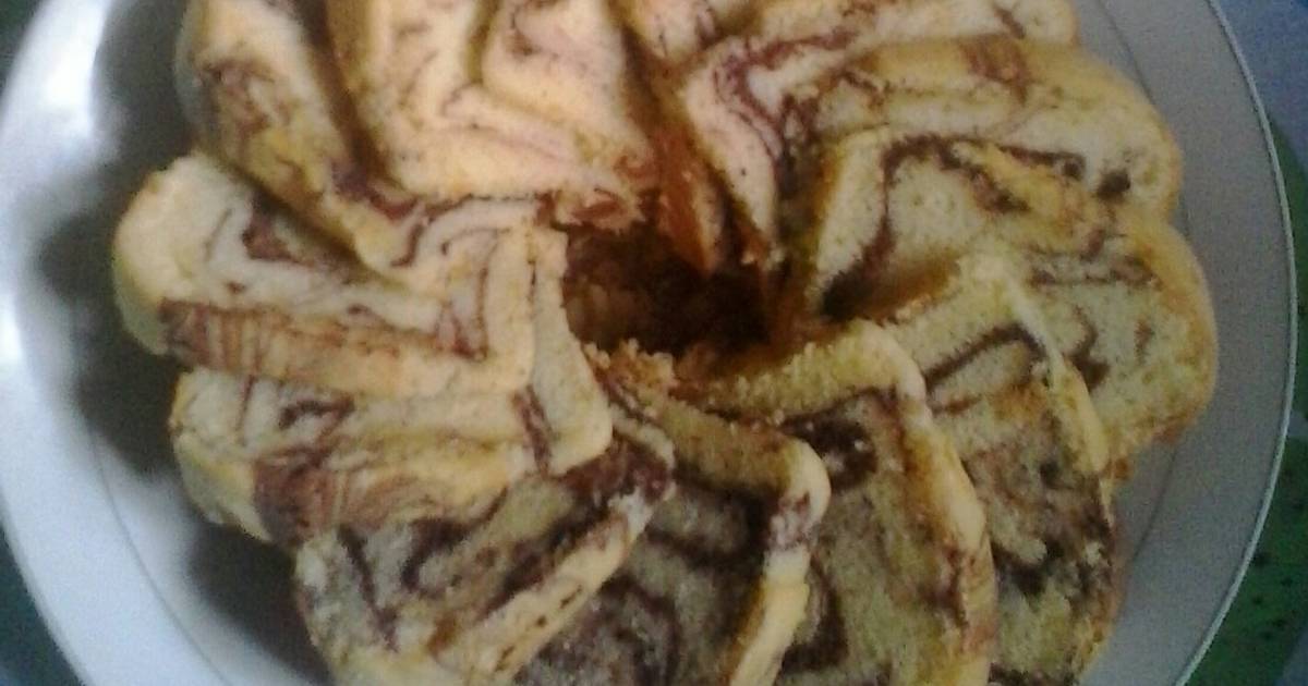 Resep Cake Marmer Pak Sahak