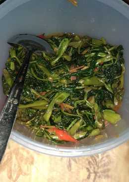 Tumis kangkung sambal terasi