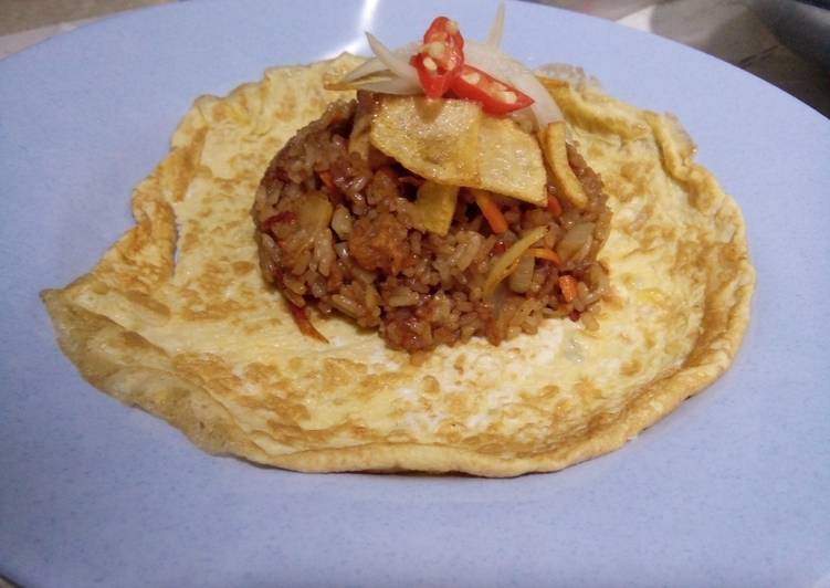 resep makanan Nasi goreng saus teriaki