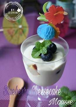 Blueberry Cheesecake Mousse