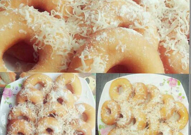 resep lengkap untuk Donat kampung ala mamaq