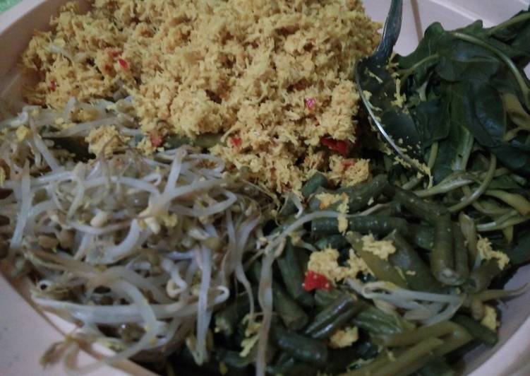 resep masakan Urap simple ala Mama Aqila