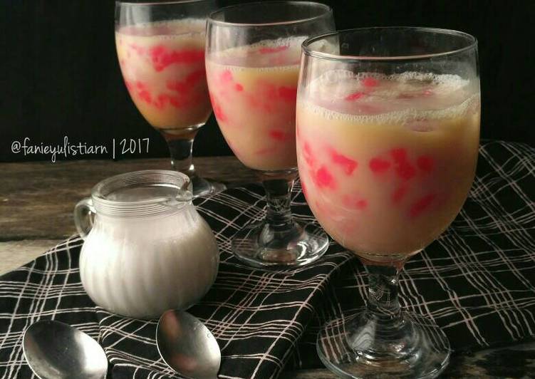 resep makanan Es Dawet Cendol Nutrijell