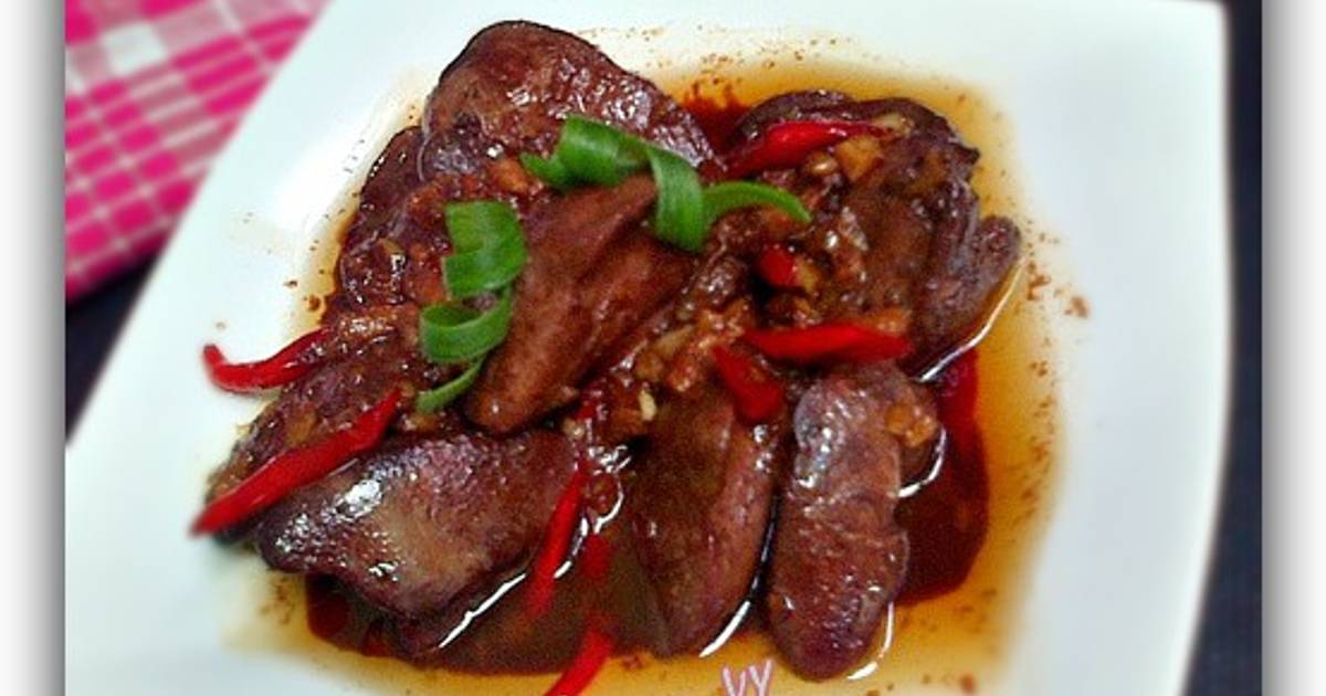 Resep HATI AYAM Masak Kecap ala dapurVY