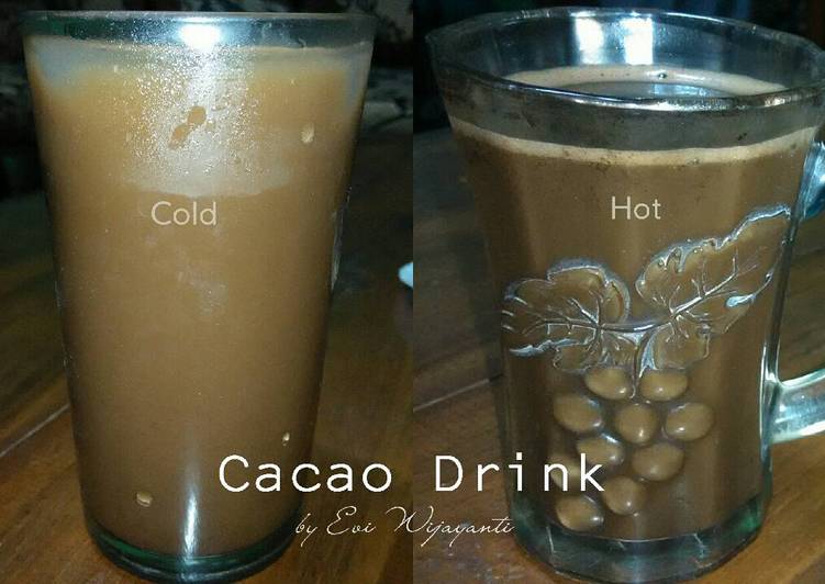 gambar untuk cara membuat Cacao Drink (Hot / Cold)