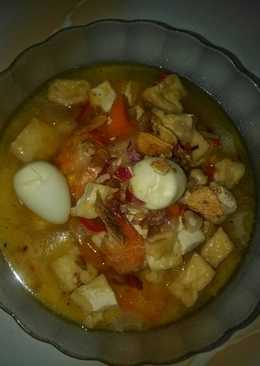 Sayur tahu santan campur