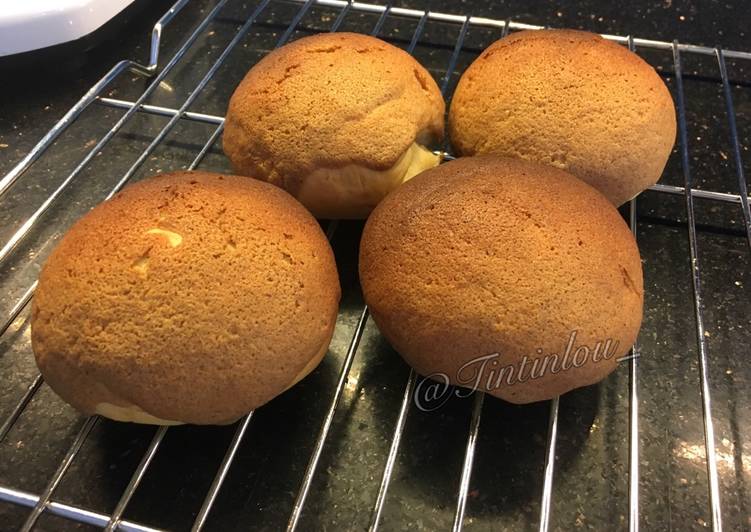 gambar untuk resep Roti Boy super gampang