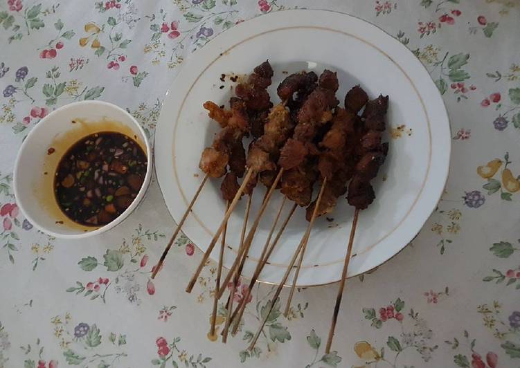 resep masakan Sate kambing muda ala mama nino