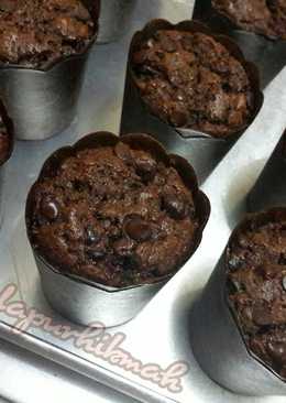 Double Choco Banana Cupcake