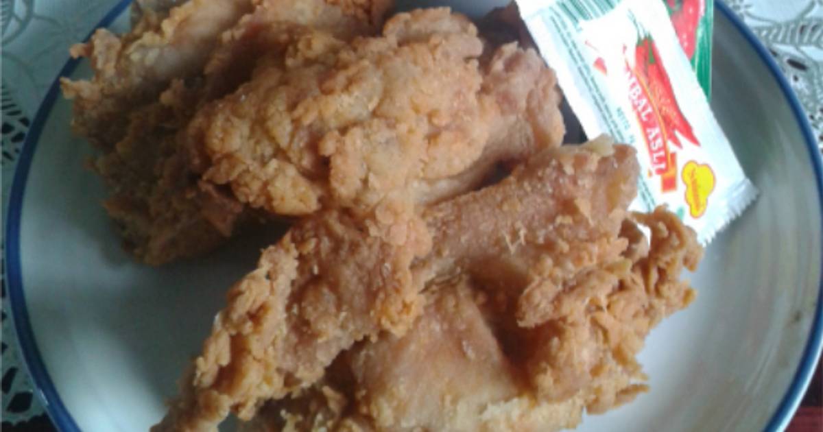 429 resep ayam fried chicken ala kfc enak dan sederhana 