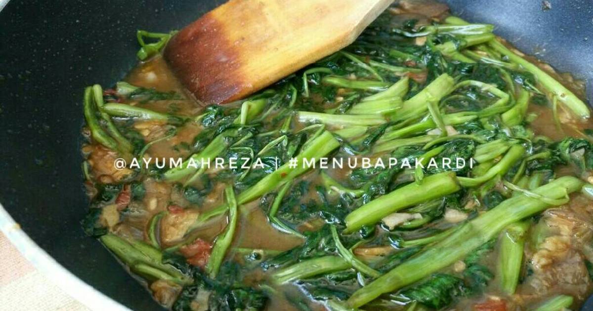 622 resep  tumis  kangkung  terasi  pedas  enak dan sederhana 